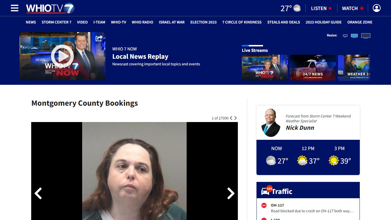 Montgomery County Inmates – WHIO TV 7 and WHIO Radio